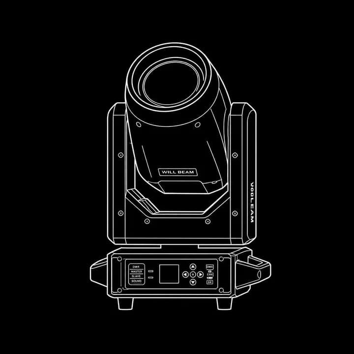 Moving Head Lights category illustration