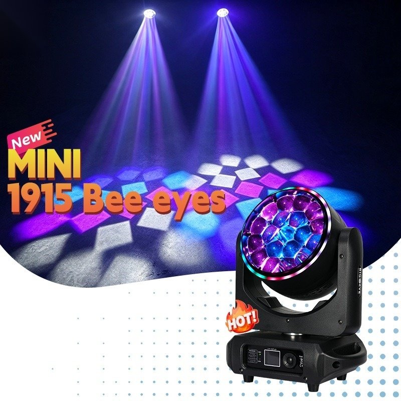 GOGFITS Mini 19 15W Beam Moving Head